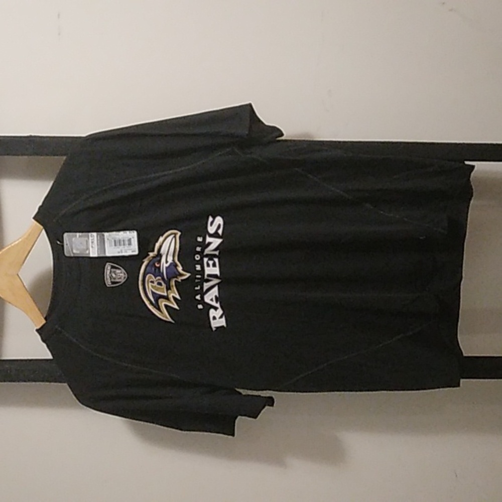Men's Baltimore Ravens Reebok NFL Dri-Fit Tee Shirt NWT